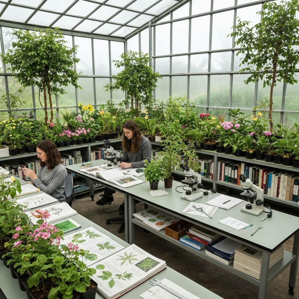 Educational botanical research